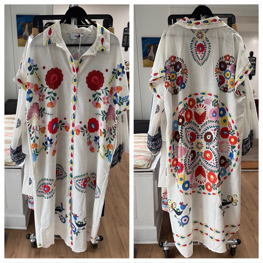MADE IN ITALY Floral Maxi Dress